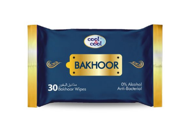 cool & cool Bakhoor Wipes 30’s