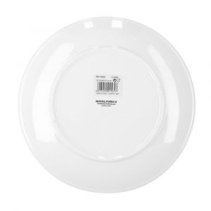 Royalford Magnesia Flat Plate - Porcelain - White