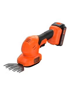 Cordless Shear Shrubber, With 2Ah Battery And 1A Charger 18V, BCSS18D1-GB, Orange/Black