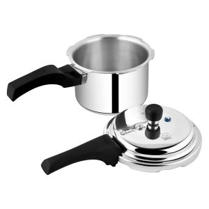 Prestige Deluxe Plus Pressure Cooker 3 Litre - Aluminium - Silver - 3 LITER