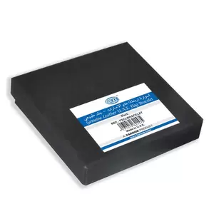 FIS Bracelet With Genuine Leather Black Color