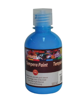 Artmate Tempera Fluorescent (Blue), 250 Ml