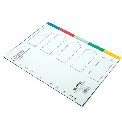 DIVIDER 5 Tab PVC