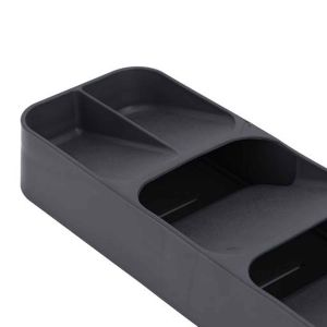 Royalford 5 Cells Cutlery Organizer - Plastic - 5 Cells