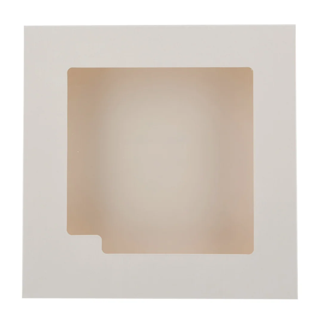 White Sweet Box with Window