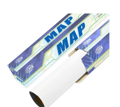 FIS "WORLD" Wall Map with Glossy Lamination, English Language, Size 70x100cm, Printed in Multicolour - FSMA70X100N