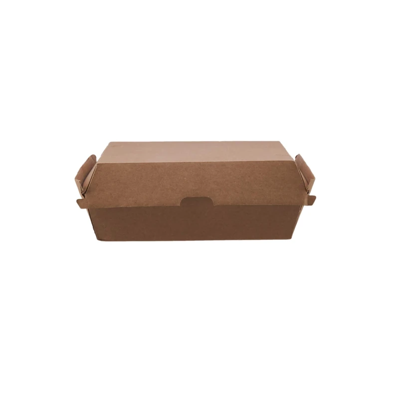 Kraft Flute Dinner Box 17.8X16X8 cm 150 Pieces