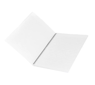 10-Piece FIS Spiral Soft Cover Notebook Single Line A4, 100-Sheets - FSNBA41907S
