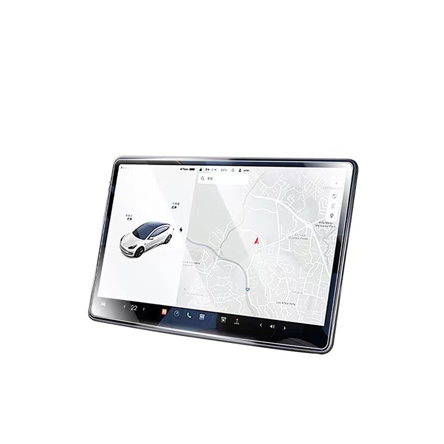 Green Auto Anti-Glare Screen Protector 15" 1080P - Clear