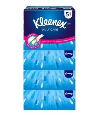 Kleenex Daily Care Facial Tissue 170 Sheets