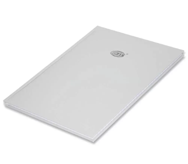 5-Piece FIS Neon Hard Cover Notebook Single Line A4, 100-Sheets, Platinum - FSNBA4N272