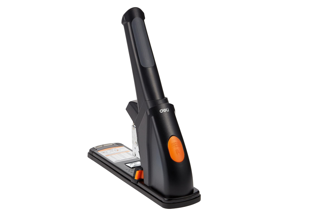 Deli E0383 Heavy Duty Stapler 210 sheets Black