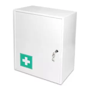 FIS First Aid Box Steel 160 x 370 x 460 mm - FSGNTX0310