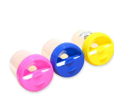 Brons Pack Of 20 Brush Cleaning Container Assorted Color (Pink,Yellow,Blue) -KRABBR-250