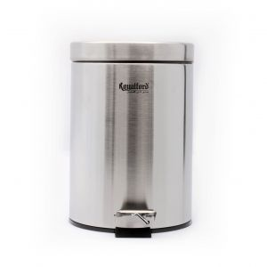 Royalford Pedal Bin - Stainless Steel - Silver - 5 L