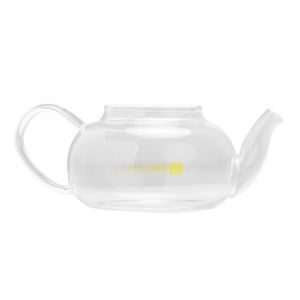 Royalford 600 Ml Glass Tea Pot Lid & Strainer - Glass - Clear