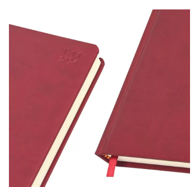 FIS Diary 2024 Arabic/English (Friday & Saturday Combined) A5, Maroon - FSDI95AE24MR