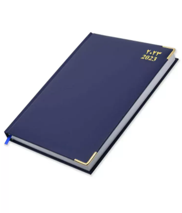 FIS Executive Daily Diary 2023 (Arabic/English) Blue - FSDI88AE23BL