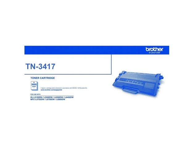 Brother TN-3417 Black Toner Cartridge (3000pages)