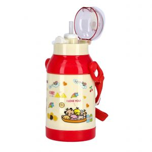 Royalford 500 Ml Water Bottle Kids Water Bottle - Plastic - Red