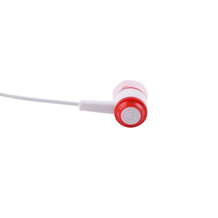 Geepas Earphones, In-Ear Headphones Earphones With Pure Sound And High Sensitivity, Bass Driven Sound With Microphone, Compatible With IPhone, IPod, IPad And MacBooks