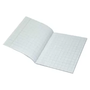 FIS Exercise Books 15 mm Square with Left Margin, 100 Pages, Pack of 12 Pieces, 16.5 x 21 cm Size - FSEBSQ15100N