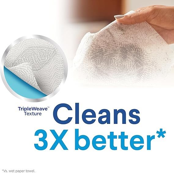 Clorox Disinfecting, 75 Wet Wipes, Fresh Scent, Kills 99.9% of Viruses and Bacteria, Bleach Free