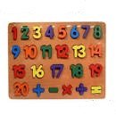 DELUXE NUMBERS ON BOARD WITH MATHEMATICAL SIGNS