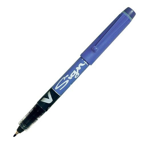 Pilot V Sign Blue Medium Point Tip Pen
