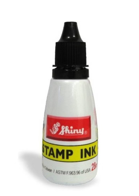 Shiny Stamp Pad Ink Black, 28ml