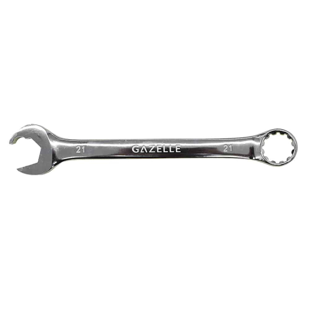 GAZELLE G80316 21MM COMBINATION SPANNER, CR-V STEEL