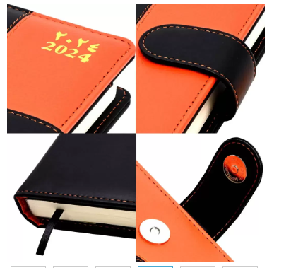 FIS Diary 2024 (Arabic/English) A5, Italian PU Sewn, Padded - FSDI135AEPU2402