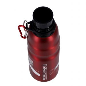 Royalford Vacuum Water Bottle - Stainless Steel - Red - 750 ML