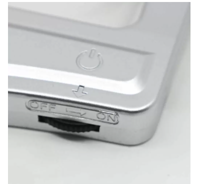 FIS 3X Page Magnifier with Anti-Glare LED Silver Color - EYMG1816