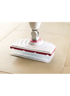 Steam Mop Cleaner, with Auto Floor select technology and 180° Swivel Steeringn, 0.5 L 1600.0, W BDS1616R-QS, White/Red