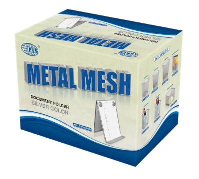 FIS Metal Mesh Document Holder Silver Color - FSCODS058