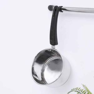 Royalford 14Cm Saucepan Induction Base - Stainless Steel - Silver