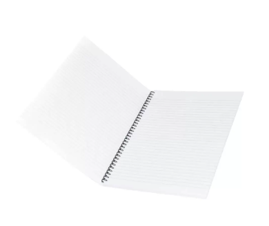 10-Piece FIS Spiral Soft Cover Notebook Single Line A4, 100-Sheets - FSNBA41908S