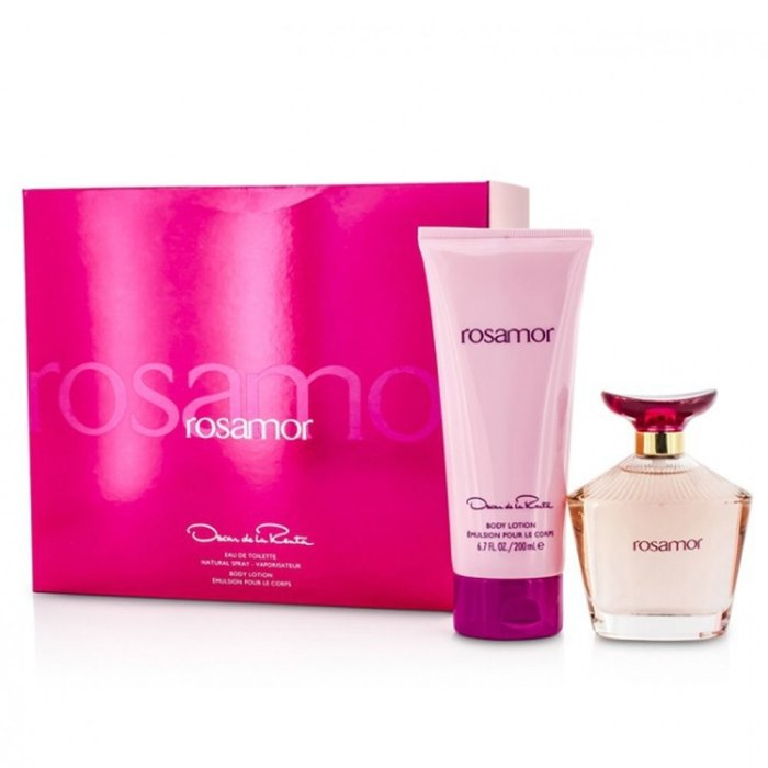 OSCAR DE LA RENTA ROSAMOR (W) SET EDT 100ML + BL 200ML