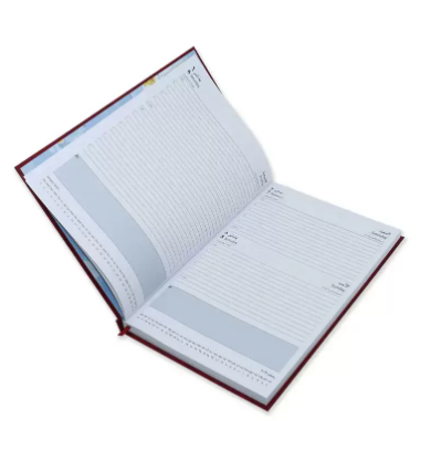 FIS A4 Diary 2023 Arabic/English (Saturday & Sunday Combined) Maroon - FSDI47AE23MR