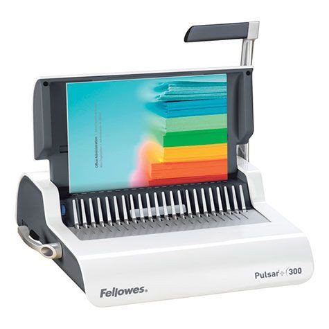 Fellowes Pulsar+ 300 Manual Comb Binding Machine