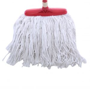 Royalford Mop Head With Iron Pole - Red