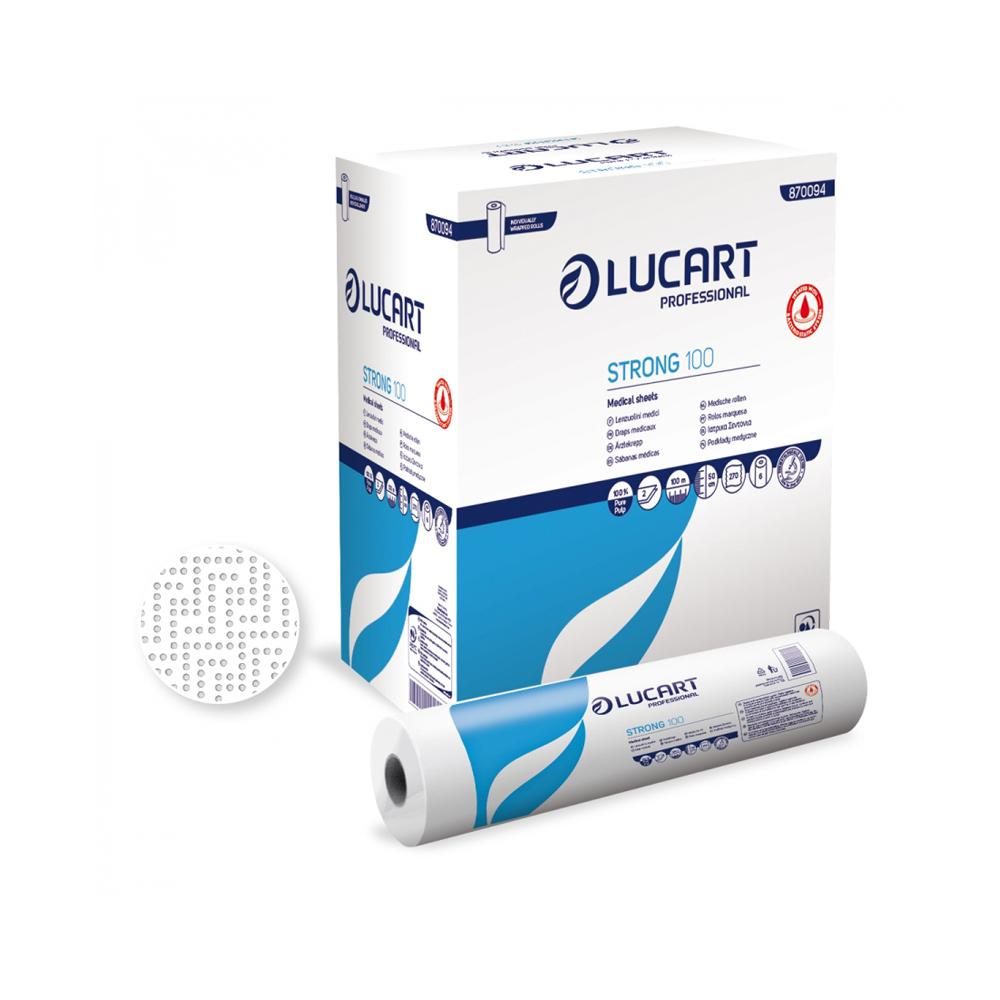 Previous Next Lucart Bed Sheets Tissue 216 Sheets & 6 Rolls