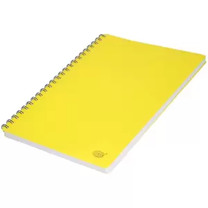 FIS 3 Subject University Books, 120 Sheets, A4 Size, Micro Perforated Pages, Yellow Colour - FSUB3SPPLE