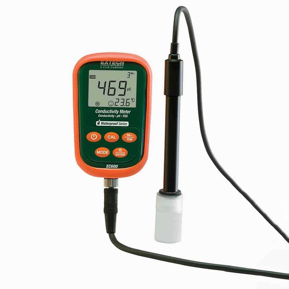 Waterproof Meter, PH, MV, Conductivity, TDS, Salinity, Temperature