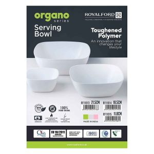 Royalford Serving Bowl - Polymer - Pink - 185 CM