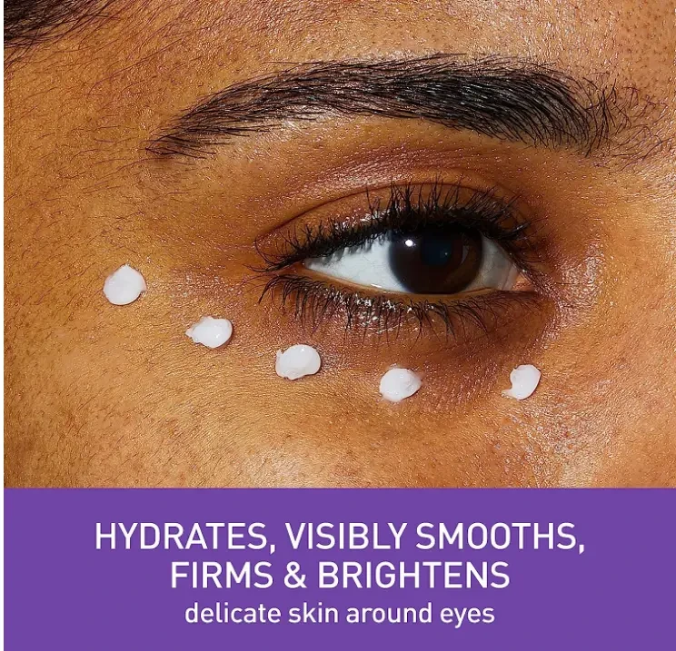 CeraVe Eye Cream for Wrinkles Under Eye Cream with Caffeine, Peptides, Hyaluronic Acid, Niacinamide, and Ceramides for Fine Lines Fragrance Free & Ophthalmologist Tested 0.5 Ounces