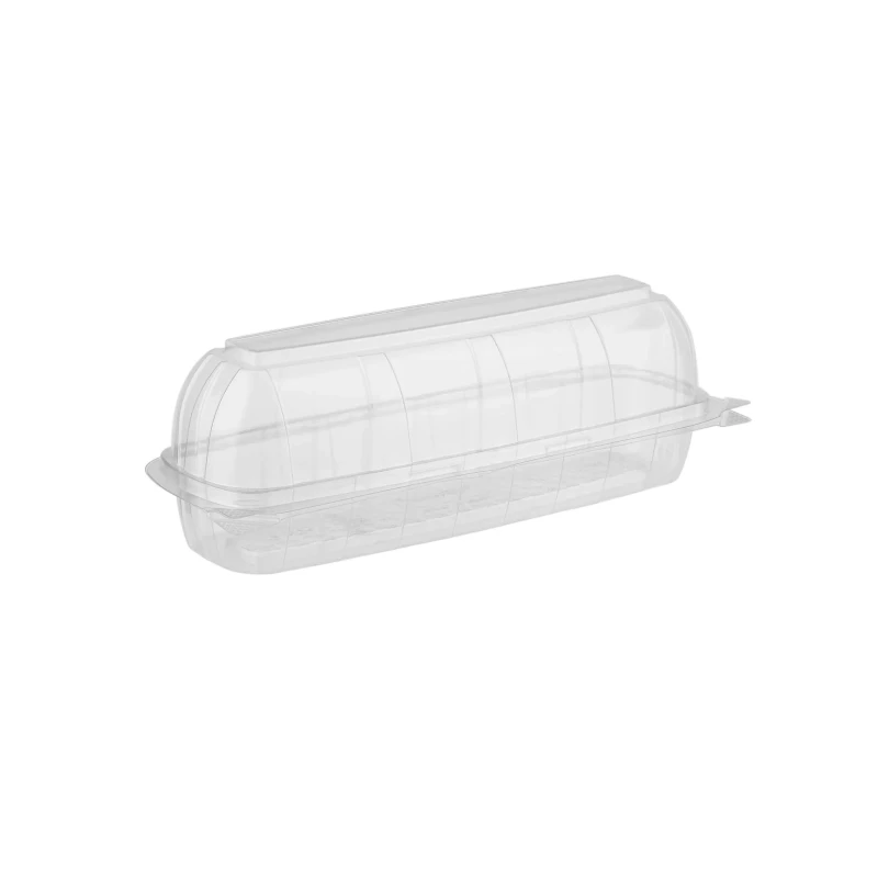 Pet Clear Hotdog Container 400 Pieces