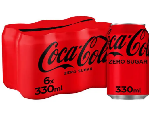 Coca Cola Zero Can 4X6X330 Ml