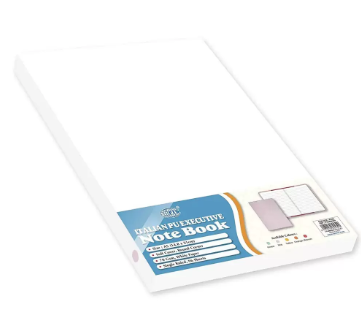 Fis Executive Soft Cover Notebook, Italian Pu Cover, Single Ruled, 96 Sheets With Gift Box, Pink Color, A5 (148 X 210 Mm) - Fsnba5pi